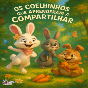 Os Coelhinhos Que Aprenderam Compartilhar